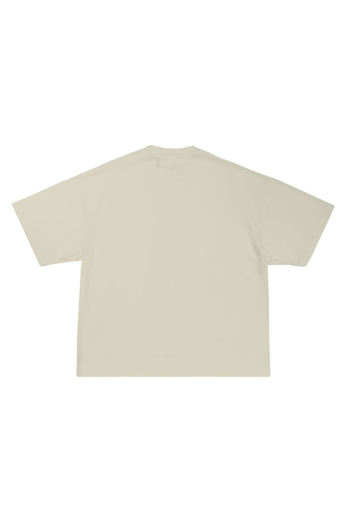 CREAM BASIC TEE - image 2
