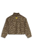 LEOPARD SHERPA PULLOVER view 2