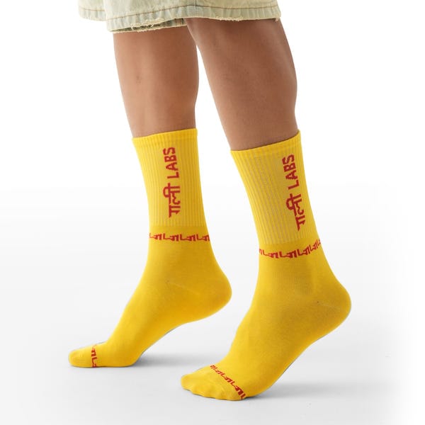 Gully Labs — Chhatai Yellow Socks