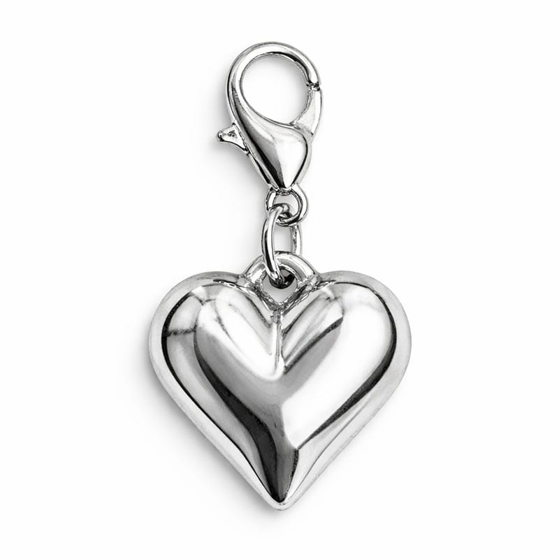 Silver Heart Charm