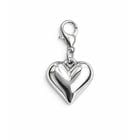 Silver Heart Charm view 2