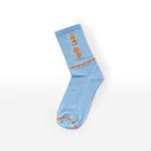 Asmani Blue socks view 1