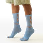 Asmani Blue socks view 2
