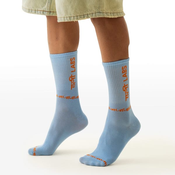 Gully Labs — Asmani Blue socks