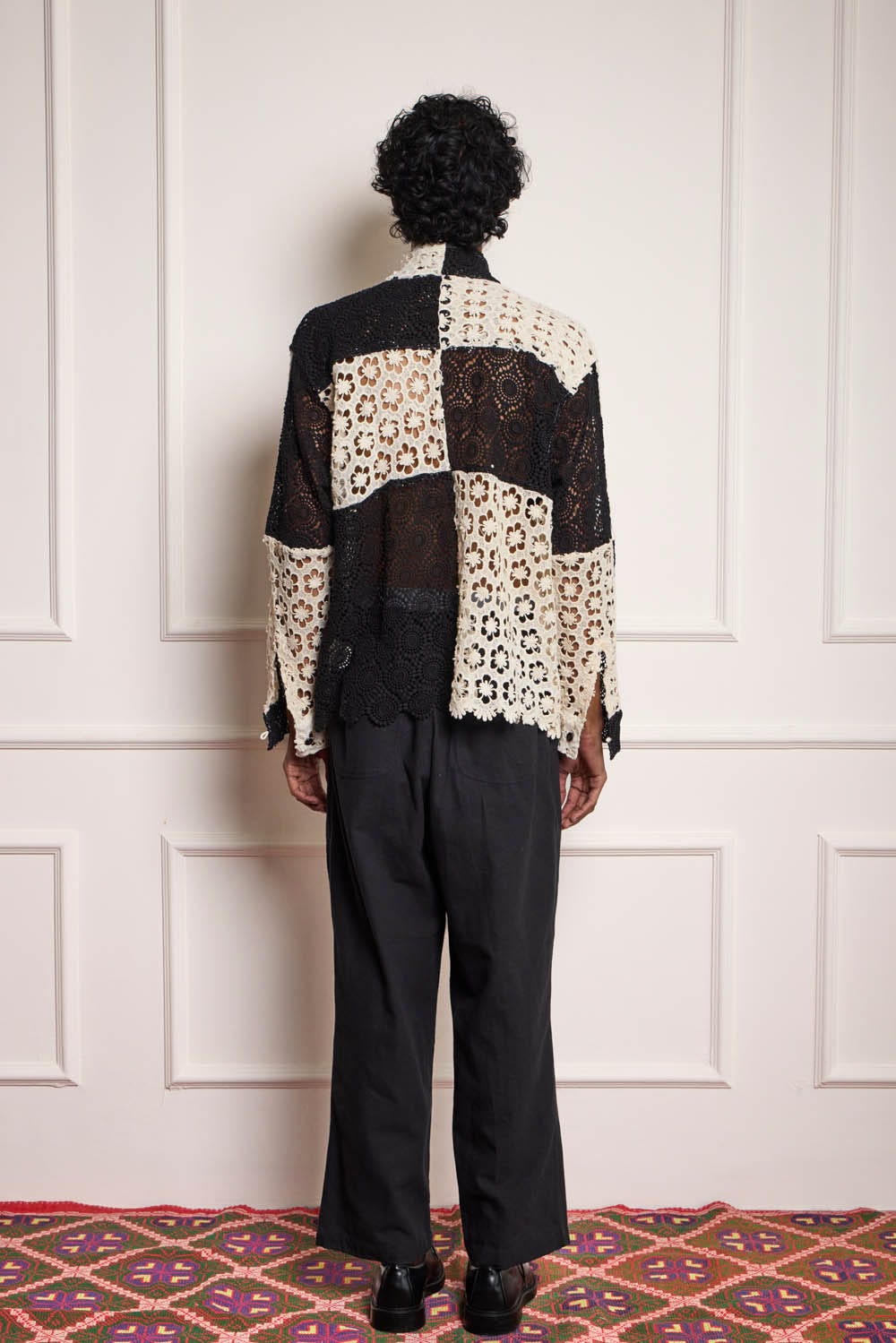 Lace Patchwork Shirt - image 2