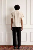 Embroiderd Cotton Short Sleeve Shirt view 2