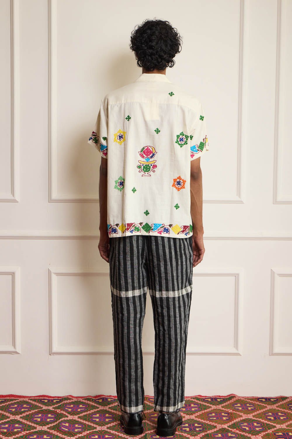 Hand Embroidered Shirt - image 2