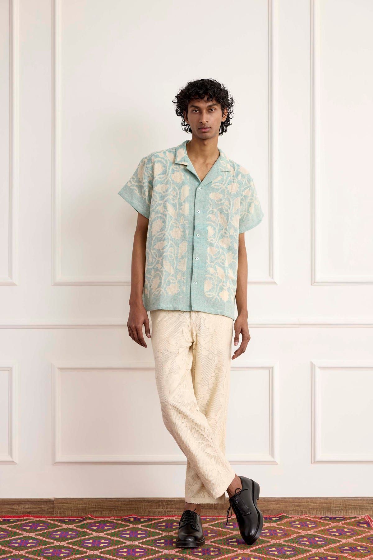 Jacquard Weave Shirt - image 2