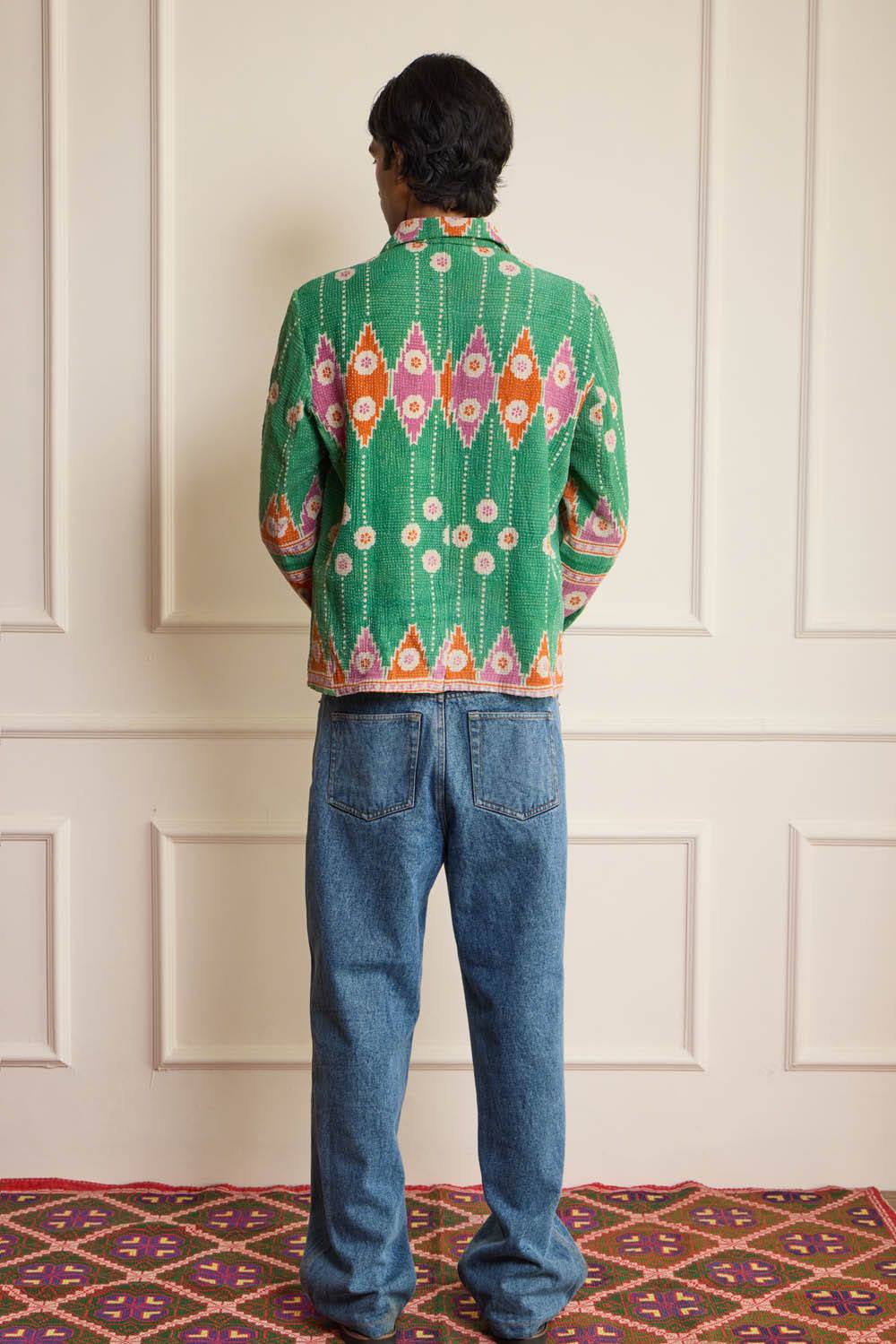 Antique Kantha Jacket - image 2