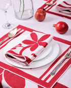 Floral Printed Tablecloth view 3