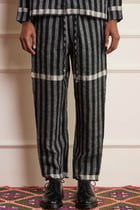 Striped Linen Pants view 1