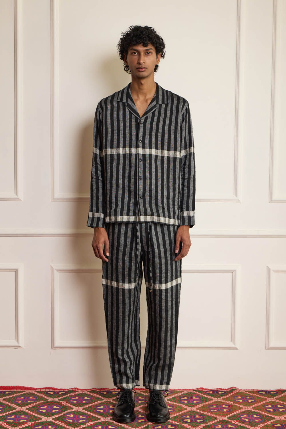 Striped Linen Pants - image 2