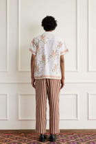 Floral Block Print Cotton Shirt view 2
