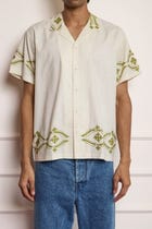 Silk Route Embroidery Khadi Shirt view 3