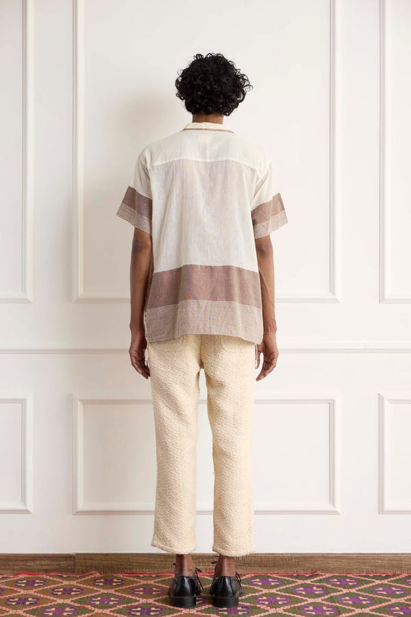 Harago — Vintage Table Cloth Shirt