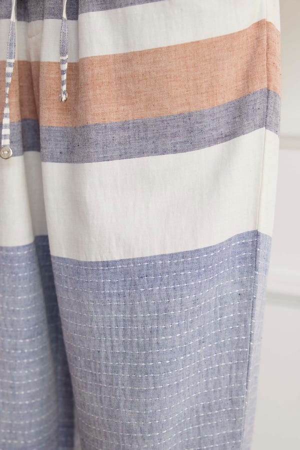 Harago — Handloom Stripes Pant