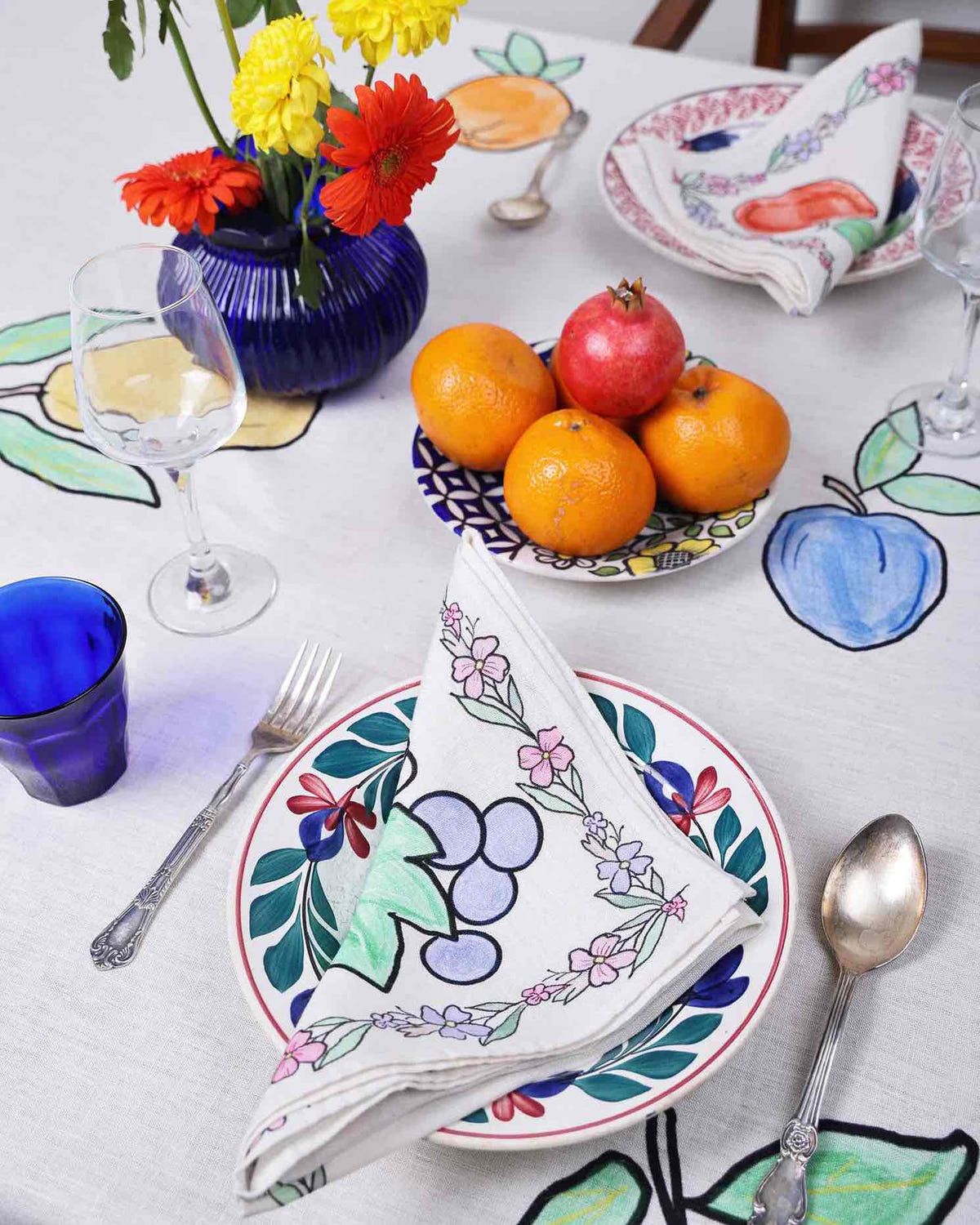 Fruits Printed Tablecloth - image 3
