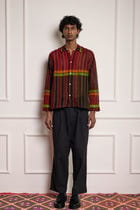 Handloom Scarf Shirt view 1