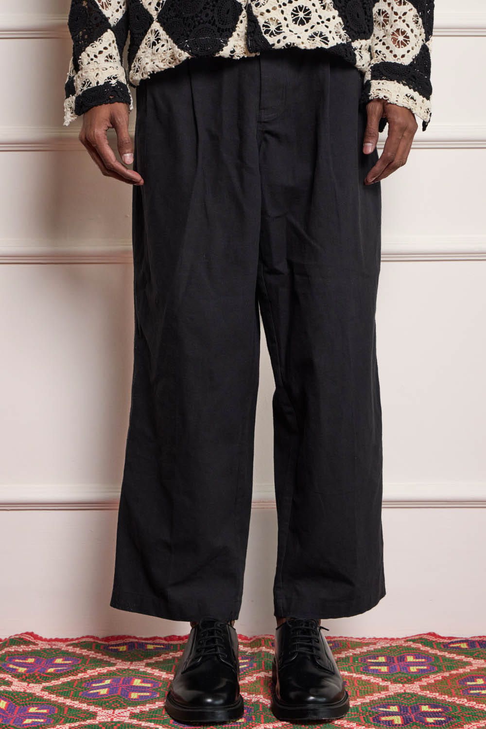 Black Wide Leg Pants - image 1
