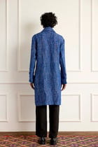 Textured Woven Long Blouson view 2