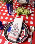 Red Gingham Tablecloth view 3