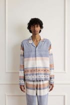 Handloom Stripes Long Sleeve Shirt view 1