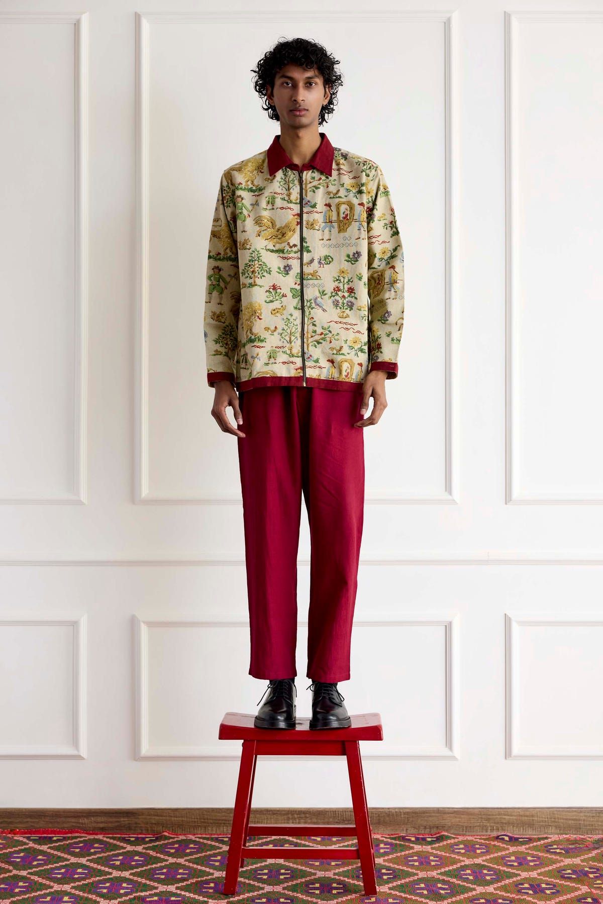 Red Drawstring Pants - image 3