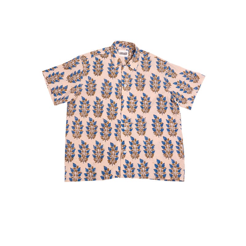 Block Printed Short Sleeve Shirt