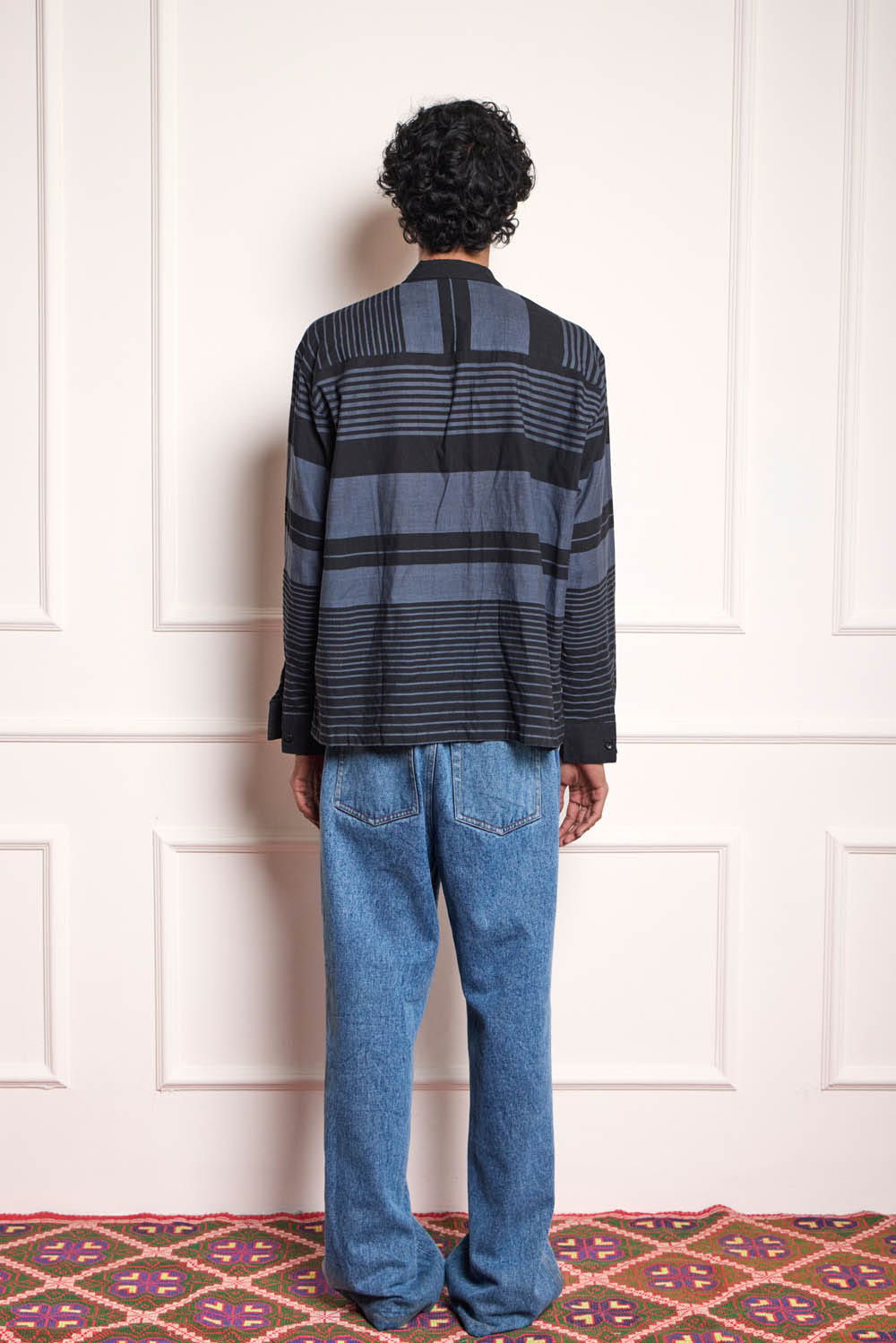 Handwoven Stripes Shirt - image 2
