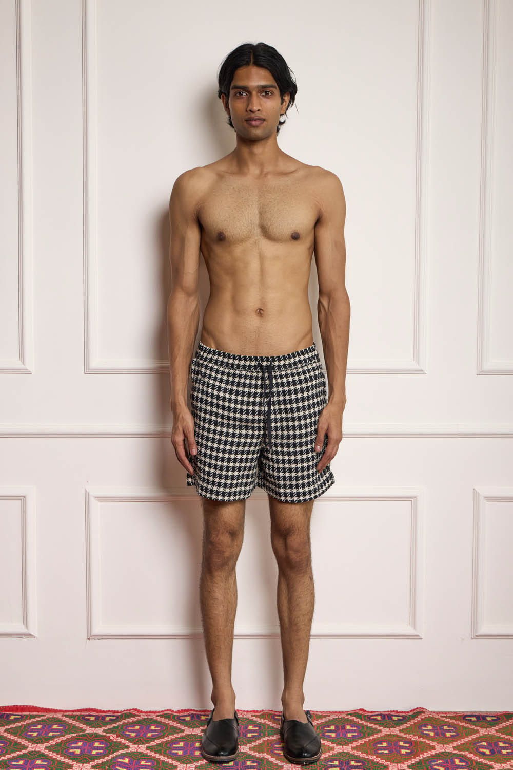 Handloom Cotton Shorts - image 1