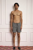 Handloom Cotton Shorts view 1
