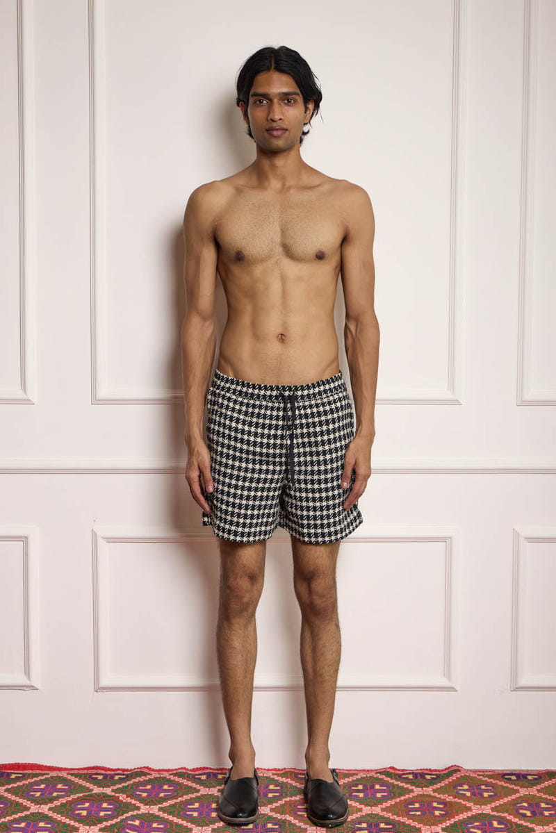 Handloom Cotton Shorts