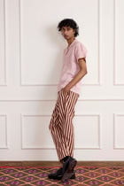 Handloom Stripe Pants view 3
