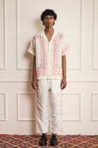 Classic Hand Embroidered Pants view 2