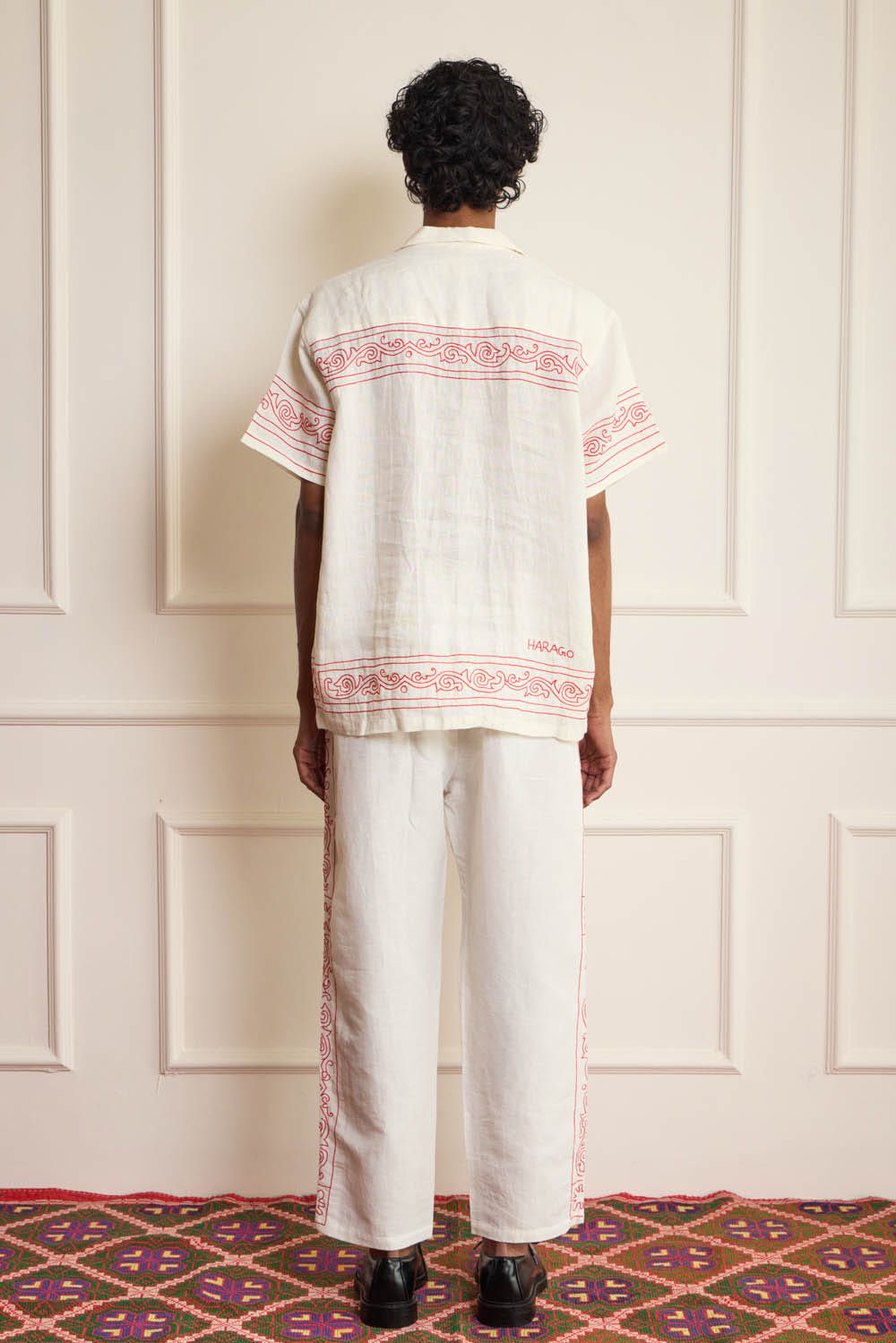 Classic Hand Embroidered Pants - image 3