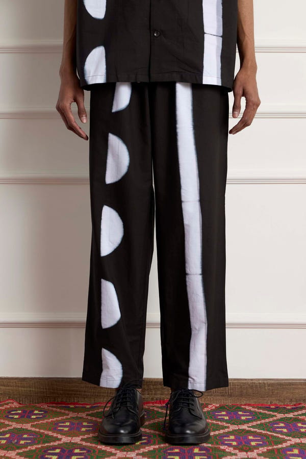 Harago — Moon Clamp Dye Pants