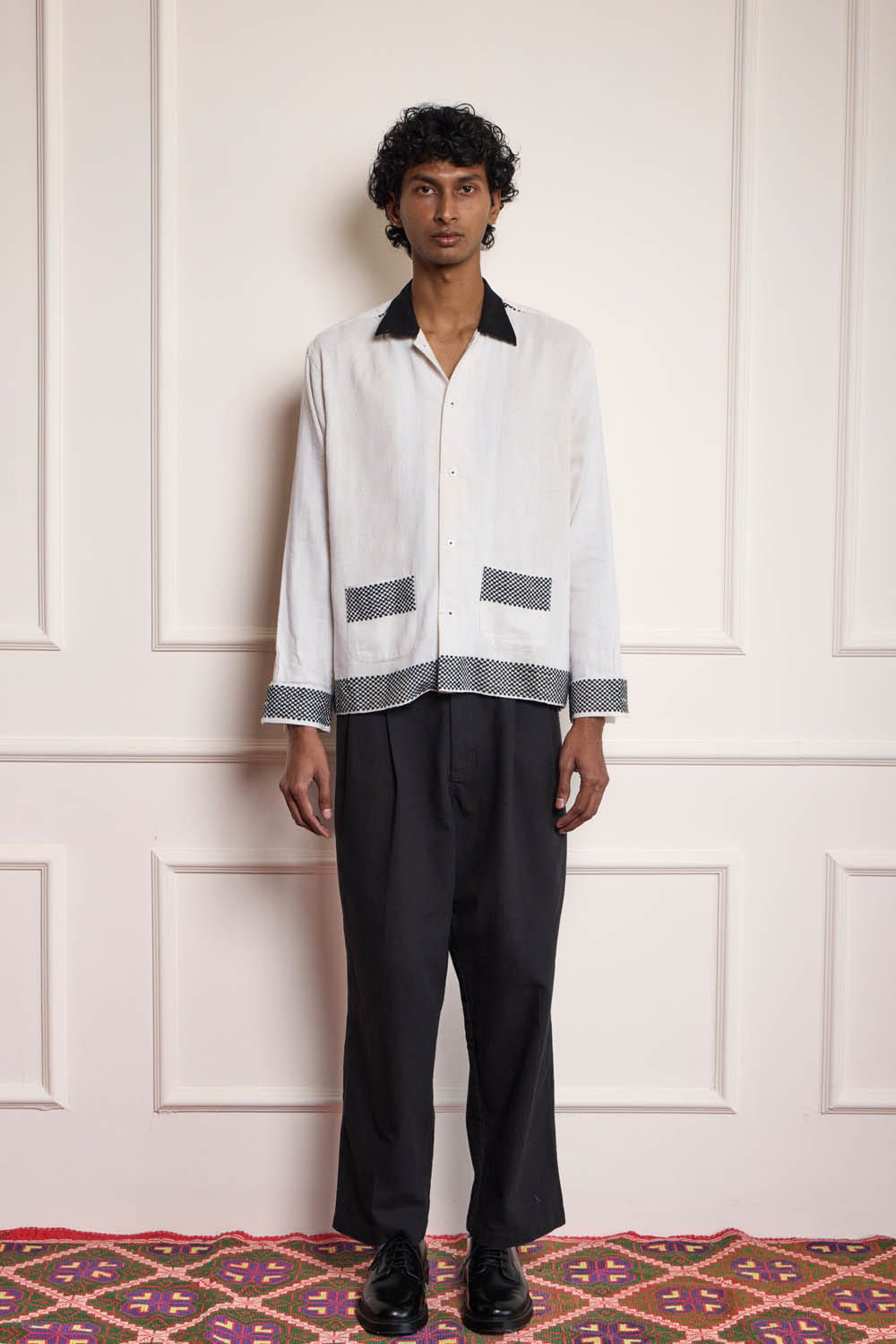 Khadi Cotton Over Shirt - image 1