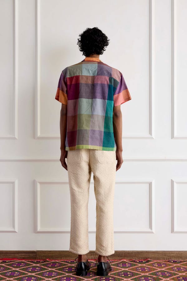Harago — Crochet Flower Shirt