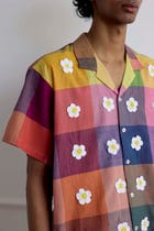 Crochet Flower Shirt view 3