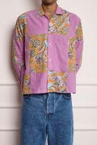 Block Printed Patchwork Shirt view 3