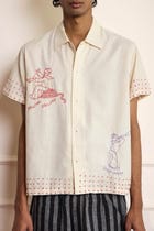 Sailing Embroidered Shirt view 3