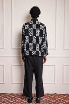 Block Printed Patch Popover Shirt view 2