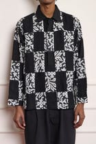 Block Printed Patch Popover Shirt view 3