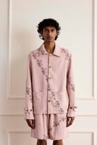 Vintage Floral Cross-Stitch Cotton Jacket view 3