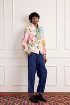 Patchwork Floral Embroidered Jacket view 5