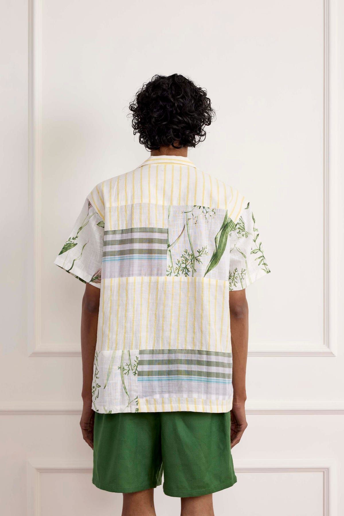 Green Cotton Shorts - image 2