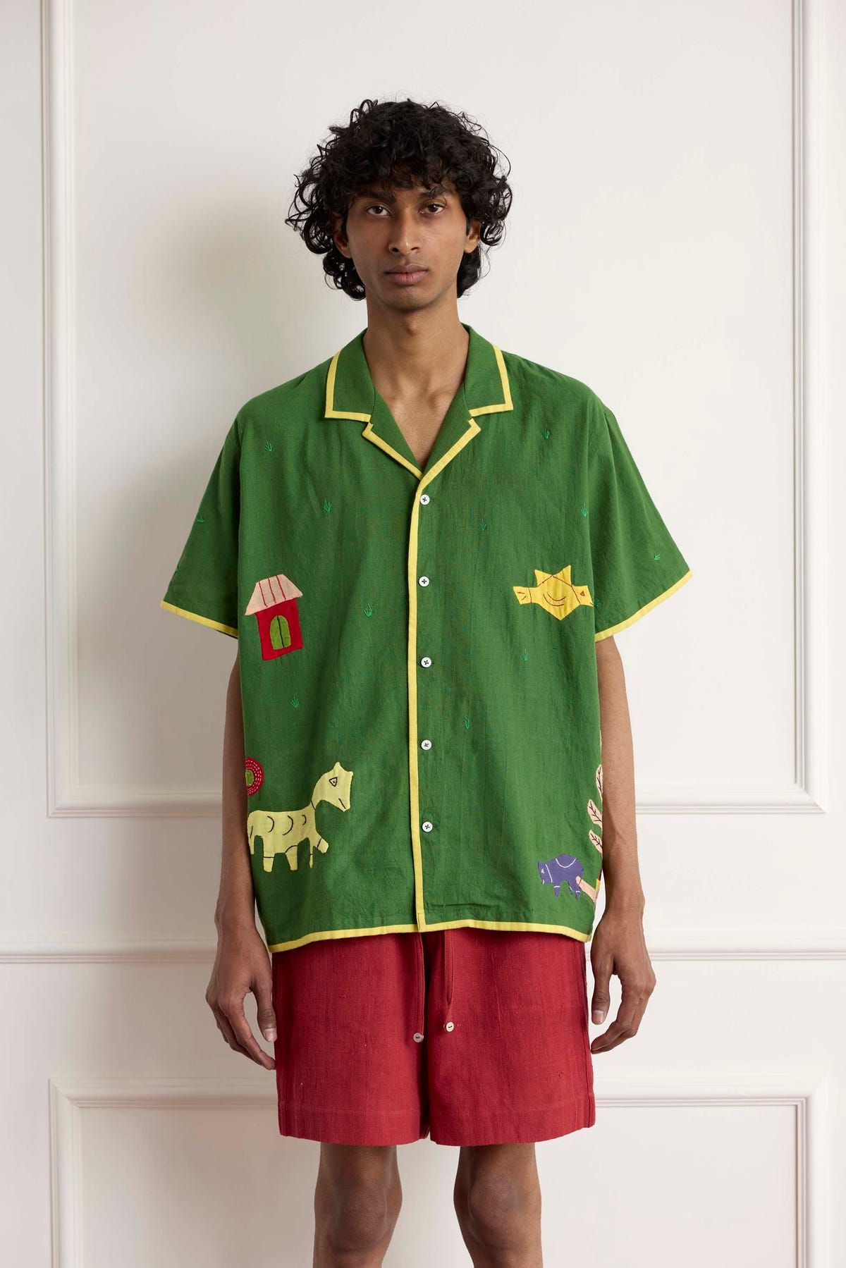 Appliqué Playful Shirt - image 3