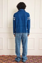Indigo Applique Jacket view 2
