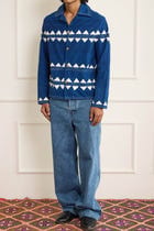 Indigo Applique Jacket view 3
