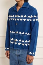 Indigo Applique Jacket view 4